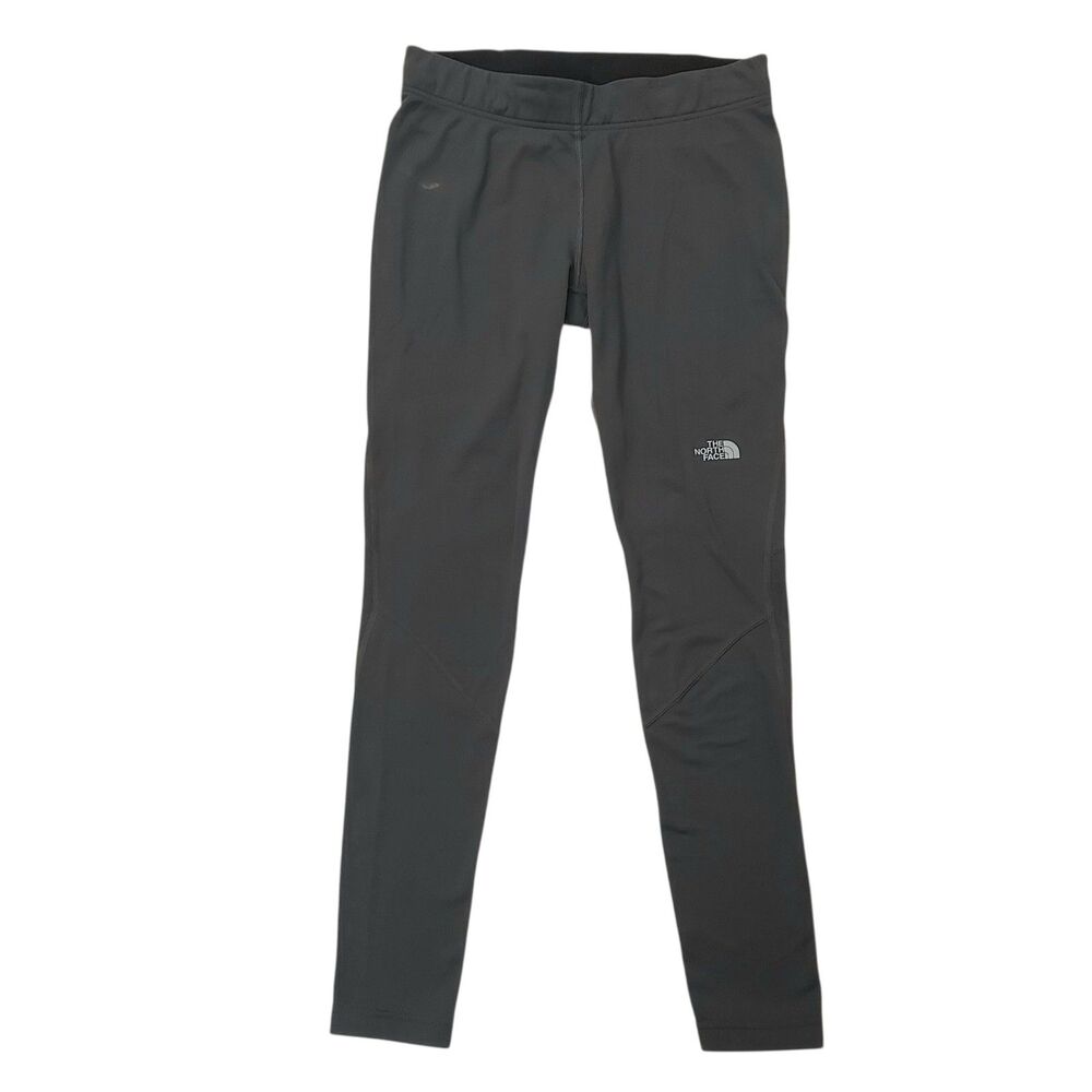The North Face Winter Warm Pro Tights Womens Medium Gray Fleece Lined Running